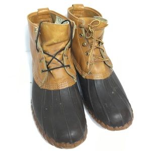 Vintage LL Bean Duck Boots size 10